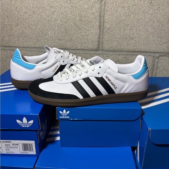 adidas Samba Newcastle United FC Home Kit JQ4044Blue Black Sneakers